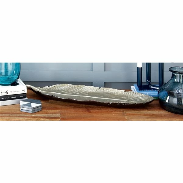 Brand new 🔥 Grayson Lane Silver Resin Tray 🔥 2 Brand new 🔥 Grayson Lane Silver Resin Tray 🔥 - Image 2