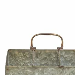 Buy 🛒 Grayson Lane 12-in x 7-in Grey Metal Wine Rack 🛒 -GRAYSON LANE Sales 2022 330862795 AlternateImage2 l