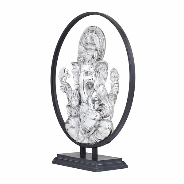 Deals ⭐ Grayson Lane Black and Silver Polystone Sculpture ✔️ 3 Deals ⭐ Grayson Lane Black and Silver Polystone Sculpture ✔️ - Image 3