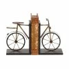 Best Pirce 🌟 Grayson Lane Black Metal Bicycle Bookends - Set of 2 ⌛
