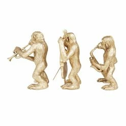 Cheap ⌛ Grayson Lane Gold Polystone Monkey Sculpture 🤩 -GRAYSON LANE Sales 2022 330862816 AlternateImage3 l