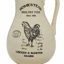 Cheap 👏 Grayson Lane White Farmhouse Porcelain Vases - Set of 3 👏 -GRAYSON LANE Sales 2022 330862821 AlternateImage2 l