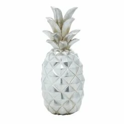 Deals ✔️ Grayson Lane Silver Polystone Decorative Pineapple 😀 -GRAYSON LANE Sales 2022 330862825 AlternateImage5 l