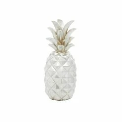 Deals ✔️ Grayson Lane Silver Polystone Decorative Pineapple 😀
