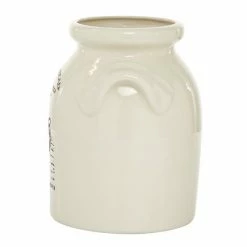 Best reviews of 🔥 Grayson Lane Beige Ceramic Farmhouse Vase 💯 -GRAYSON LANE Sales 2022 330862827 AlternateImage4 l