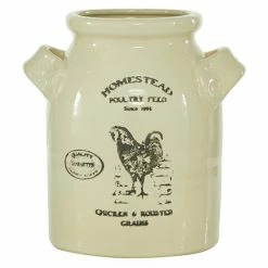 Best reviews of 🔥 Grayson Lane Beige Ceramic Farmhouse Vase 💯