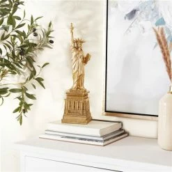 Buy 🥰 Grayson Lane Gold Polystone Liberty Sculpture 👍 -GRAYSON LANE Sales 2022 330862836 AlternateImage1 l
