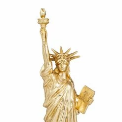 Buy 🥰 Grayson Lane Gold Polystone Liberty Sculpture 👍 -GRAYSON LANE Sales 2022 330862836 AlternateImage2 l