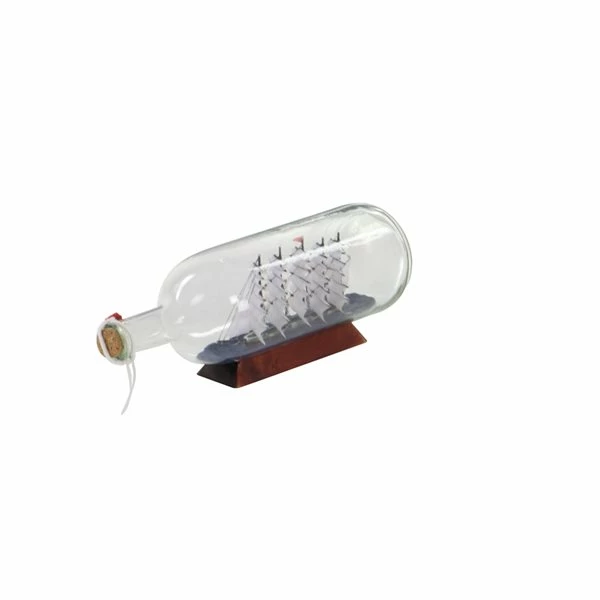 Outlet 🤩 Grayson Lane White Glass Ship in a Bottle 😍 5 Outlet 🤩 Grayson Lane White Glass Ship in a Bottle 😍 - Image 5