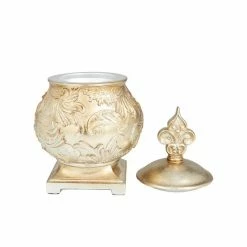 Brand new ⭐ Grayson Lane Gold Polystone Decorative Jar 😍 7 Brand new ⭐ Grayson Lane Gold Polystone Decorative Jar 😍 -GRAYSON LANE Sales 2022 330862847 AlternateImage5 l