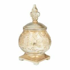 Brand new ⭐ Grayson Lane Gold Polystone Decorative Jar 😍