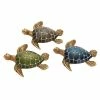 Flash Sale ✨ Grayson Lane Assorted Colours Polystone Turtle Sculptures - Set of 3 🔔