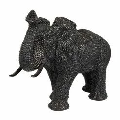 Best Sale 😉 Grayson Lane Black Polystone Elephant Sculpture 💯