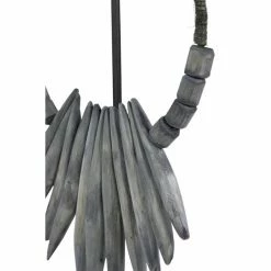 Buy 🌟 Grayson Lane Grey Teak Wood Necklace Sculpture 🎉 -GRAYSON LANE Sales 2022 330862852 AlternateImage2 l