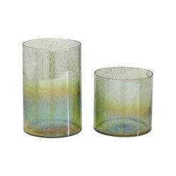 Brand new ❤️ Grayson Lane Green Glass Vases - Set of 2 👍 7 Brand new ❤️ Grayson Lane Green Glass Vases - Set of 2 👍 -GRAYSON LANE Sales 2022 330862853 AlternateImage4 l