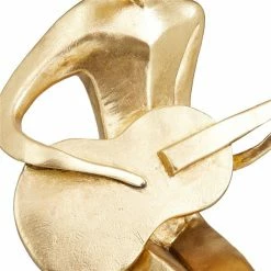 Outlet 💯 Grayson Lane Gold Contemporary Polystone Sculpture 👍 -GRAYSON LANE Sales 2022 330862854 AlternateImage2 l