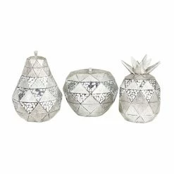 Wholesale ๐ Grayson Lane Silver Polystone Sculptures - Set of 3 โค๏ธ
