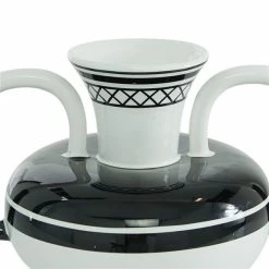 Brand new 😀 Grayson Lane White and Black Ceramic Vase 🛒 -GRAYSON LANE Sales 2022 330862857 AlternateImage2 l