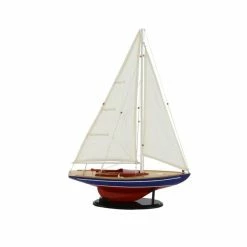 Brand new 🔔 Grayson Lane Dark Brown Wood Sail Boat Sculpture 🔔 -GRAYSON LANE Sales 2022 330862861 AlternateImage3 l