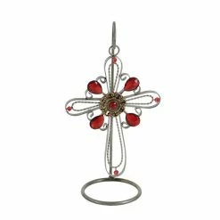 Hot Sale ❤️ Grayson Lane Assorted Colours Metal Cross Sculptures - Set of 3 🔥 -GRAYSON LANE Sales 2022 330862865 AlternateImage3 l