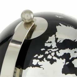 Best reviews of 🔥 Grayson Lane Black and Silver Stainless Steel Globe 🎁 -GRAYSON LANE Sales 2022 330862868 AlternateImage2 l