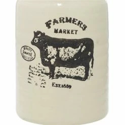 Promo ❤️ Grayson Lane White Porcelain Jars - Set of 3 ✔️ -GRAYSON LANE Sales 2022 330862872 AlternateImage3 l