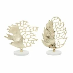 Wholesale ❤️ Grayson Lane Gold Aluminum Leaf Sculptures - Set of 2 😉 -GRAYSON LANE Sales 2022 330862875 AlternateImage4 l