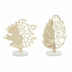 Wholesale ❤️ Grayson Lane Gold Aluminum Leaf Sculptures - Set of 2 😉