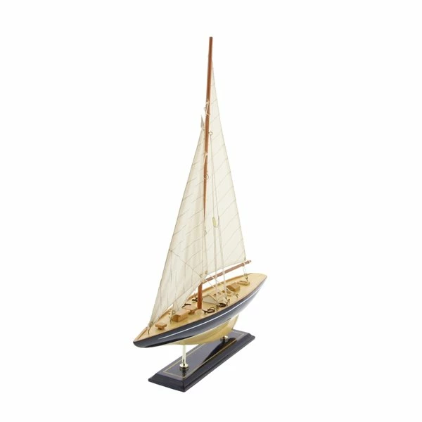 Top 10 ⭐ Grayson Lane Light Brown Wood Sail Boat Sculpture 😍 4 Top 10 ⭐ Grayson Lane Light Brown Wood Sail Boat Sculpture 😍 - Image 4