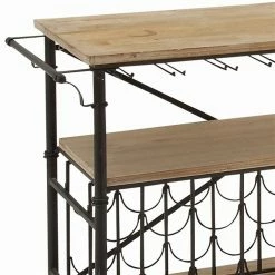 Best reviews of 🔥 Grayson Lane 48-in x 31-in Brown Metal Wine Rack ✨ -GRAYSON LANE Sales 2022 330862879 AlternateImage5 l