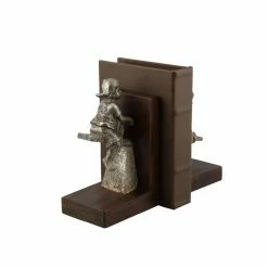 Wholesale 🧨 Grayson Lane Brown Polystone Childen Bookends - Set of 2 🌟 -GRAYSON LANE Sales 2022 330862881 AlternateImage5 l