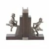 Wholesale 🧨 Grayson Lane Brown Polystone Childen Bookends - Set of 2 🌟