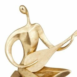 Discount ✨ Grayson Lane Gold Polystone Contemporary Sculpture 🔔 -GRAYSON LANE Sales 2022 330862882 AlternateImage2 l