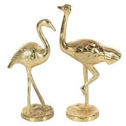 Best deal 🥰 Grayson Lane Gold Aluminum Coastal Bird Sculptures - Set of 2 👍