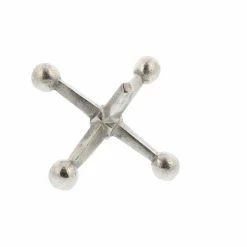 New ⭐ Grayson Lane Silver Aluminum Geometric Scultures - Set of 3 👏 -GRAYSON LANE Sales 2022 330862891 AlternateImage3 l