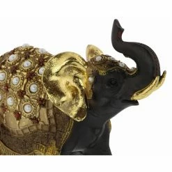 Best deal 💯 Grayson Lane Gold Polystone Elephant Sculptures - Set of 3 🎉 -GRAYSON LANE Sales 2022 330862900 AlternateImage2 l