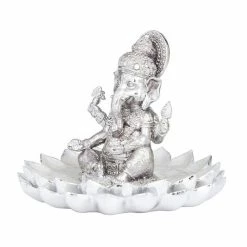 Flash Sale 👍 Grayson Lane Silver Polystone Zen Sculpture 😉 -GRAYSON LANE Sales 2022 330862902 AlternateImage3 l