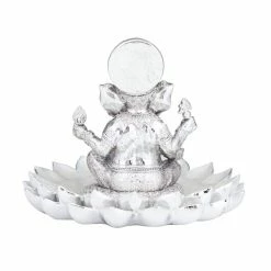 Flash Sale 👍 Grayson Lane Silver Polystone Zen Sculpture 😉 -GRAYSON LANE Sales 2022 330862902 AlternateImage5 l