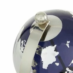 Coupon ⌛ Grayson Lane Blue Stainless Steel Globe 🔔 -GRAYSON LANE Sales 2022 330862903 AlternateImage3 l