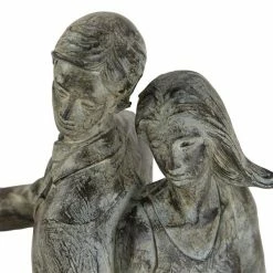 Deals 🎁 Grayson Lane Grey Polystone Couple on Bicycle ✔️ -GRAYSON LANE Sales 2022 330862907 AlternateImage2 l