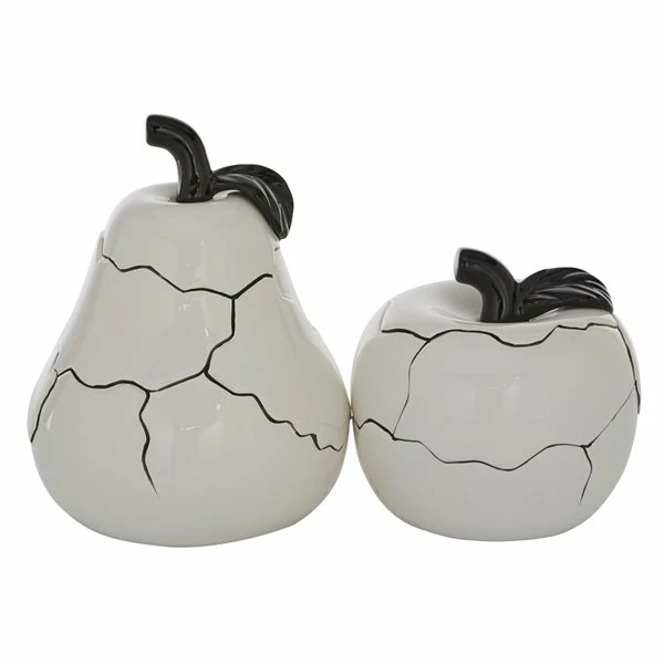 Buy 🌟 Grayson Lane White Domolite Fruit Sculptures - Set of 2 ✨ 1 Buy 🌟 Grayson Lane White Domolite Fruit Sculptures - Set of 2 ✨