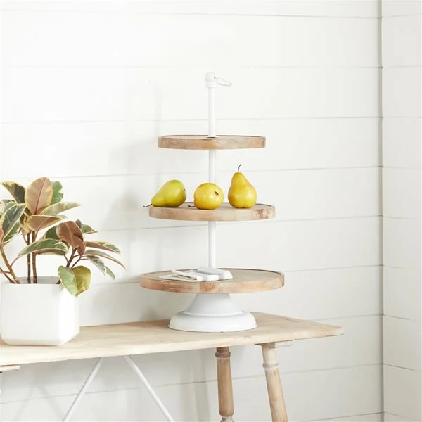 Best Sale ๐ฅฐ Grayson Lane 3-Tier Wooden Cake Stand ๐ฅ 2 Best Sale ๐ฅฐ Grayson Lane 3-Tier Wooden Cake Stand ๐ฅ - Image 2