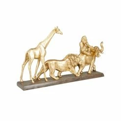Outlet ❤️ Grayson Lane Gold Safari Animals Polystone Sculpture 😉 6 Outlet ❤️ Grayson Lane Gold Safari Animals Polystone Sculpture 😉 -GRAYSON LANE Sales 2022 330862923 AlternateImage3 l