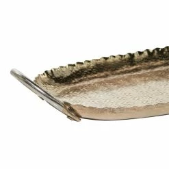 Best Sale 🥰 Grayson Lane Gold Aluminum Trays - Set of 2 🤩 -GRAYSON LANE Sales 2022 330862935 AlternateImage3 l