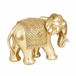Budget 👏 Grayson Lane Gold Polystone Elephant Sculpture 😍 6 Budget 👏 Grayson Lane Gold Polystone Elephant Sculpture 😍 -GRAYSON LANE Sales 2022 330862937 AlternateImage3 l