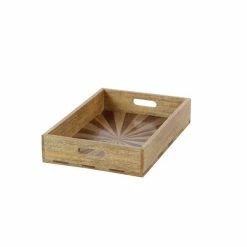 Buy ✨ Grayson Lane Brown Wood Trays - Set of 3 👍 -GRAYSON LANE Sales 2022 330862951 AlternateImage5 l