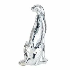 Best Pirce 👏 Grayson Lane Silver Polystone Leopard Sculpture 🌟 -GRAYSON LANE Sales 2022 330862954 AlternateImage5 l
