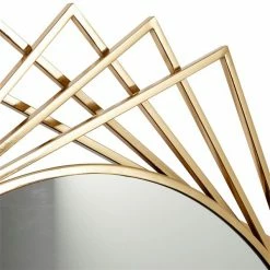 Best Pirce 🧨 Grayson Lane 41.5-in L X 41.5-in W Glam Round Black Framed Wall Mirror 🛒 -GRAYSON LANE Sales 2022 330901632 AlternateImage3 l