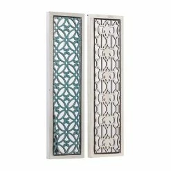 Cheap 👍 Grayson Lane 43-in H x 12-in W White MDF Glam Ornamental Wall Accent - 2-Pack 🎁 -GRAYSON LANE Sales 2022 330901647 AlternateImage7 l
