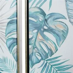 Flash Sale 🌟 Grayson Lane Silver Wood Framed 47.25-in H x 15.75-in W Floral Canvas Hand-Painted Painting 👍 -GRAYSON LANE Sales 2022 330901648 AlternateImage3 l